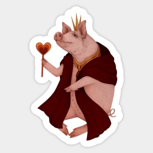 Pig goddess Sticker